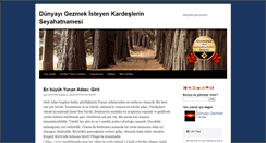 Desktop Screenshot of dunyayigezmek.com